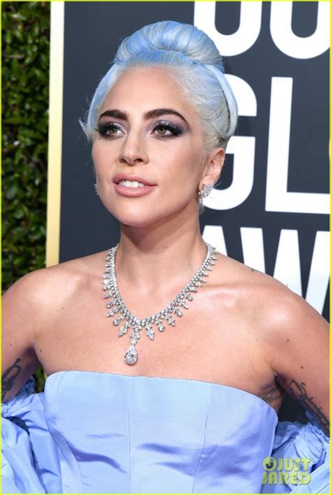 lady gaga blue outfit